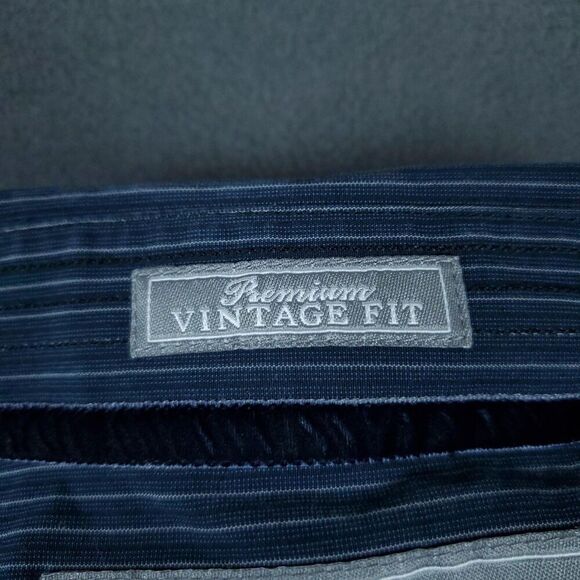 American Eagle Shirt Mens Large Pinstripe Button Up Premium Vintage Fit - Picture 3 of 12
